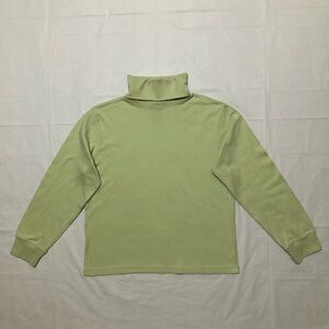 Stephanie Rogers Women’s Long Sleeve Turtleneck Stretch Light Green Shirt L